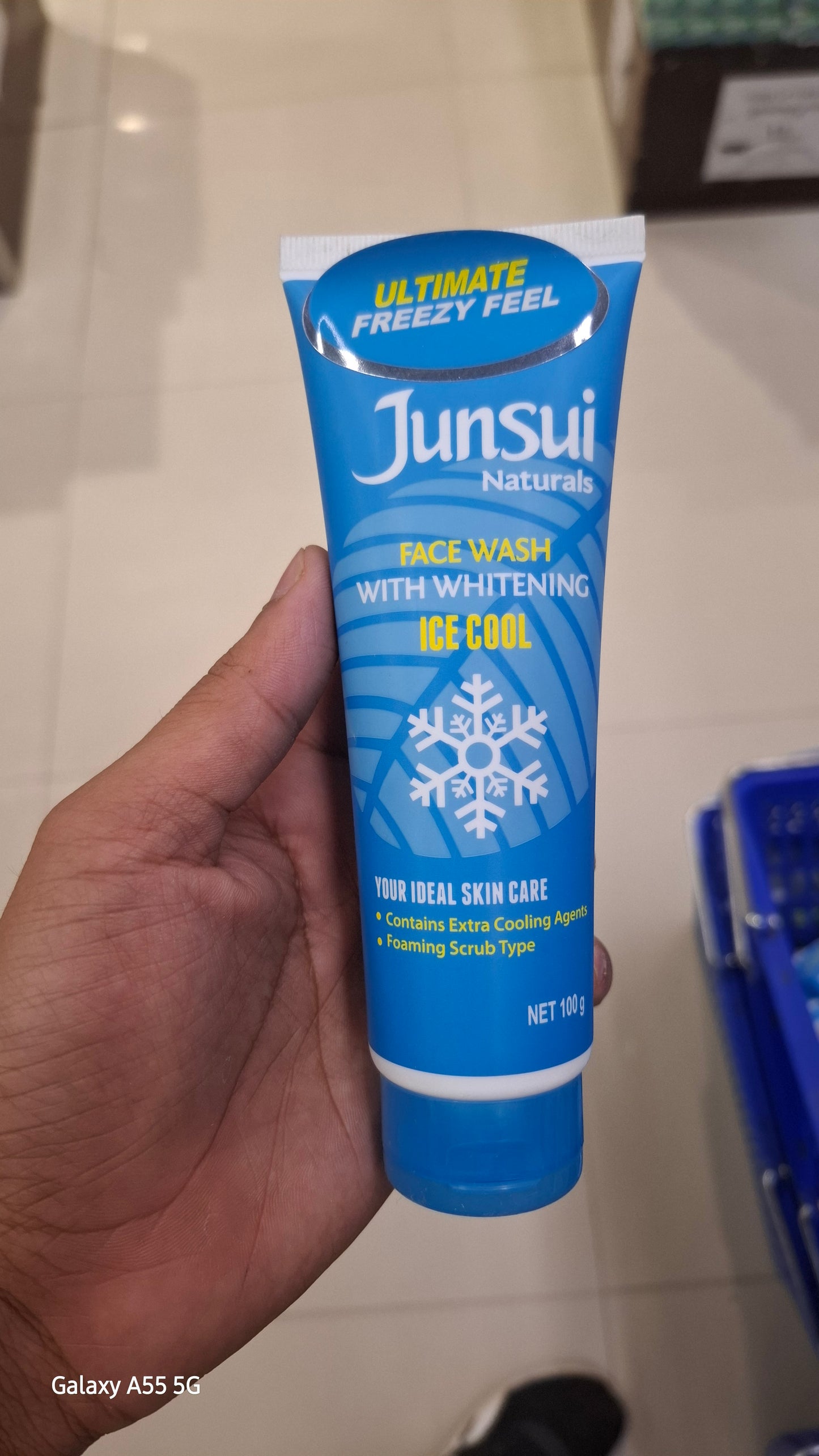Junsui
Face Wash With Whitening 100 g Ice Cool