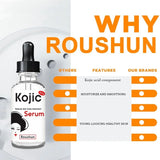 30mlKojic Acid EssenceKojic Moisturizing Facial Essence Face Care Skin Care Essence Liquid Hydrating Moisturizing Skin Care