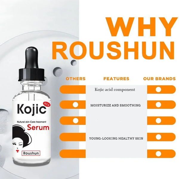 30mlKojic Acid EssenceKojic Moisturizing Facial Essence Face Care Skin Care Essence Liquid Hydrating Moisturizing Skin Care