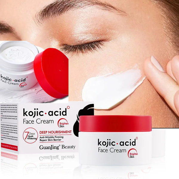 Kojic Acid+Retinol Cream,Promotes skin elasticity ,Moisturizer Anti Aging Face Lifting Nourishing Repair Collagen Boost Cream