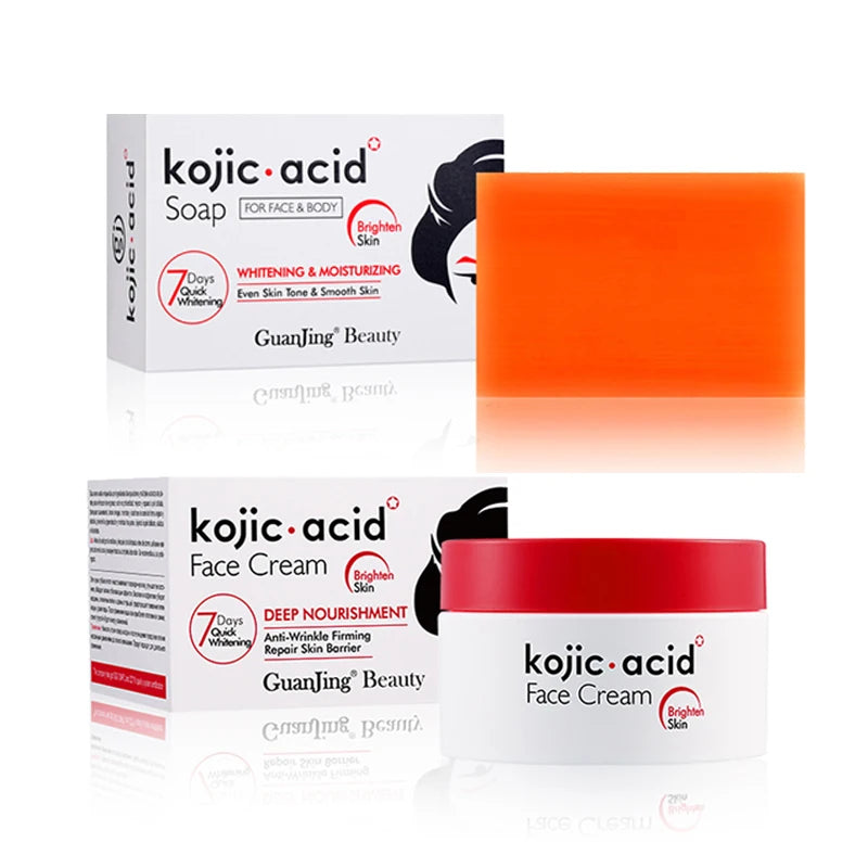 Kojic Acid+Retinol Cream,Promotes skin elasticity ,Moisturizer Anti Aging Face Lifting Nourishing Repair Collagen Boost Cream