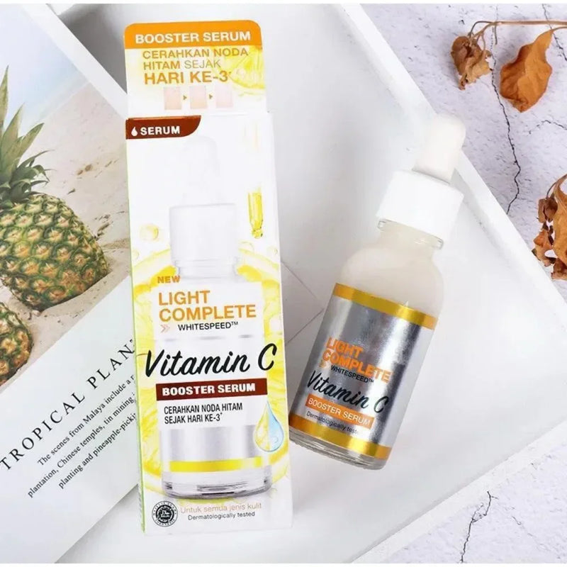 30ml Garnier Whitening Essence Removes Acne Marks Comedones Blackheads Facial Repair Serum Shrinks Pores Moisturizes Essence