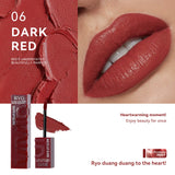 Multi-color matte lasting lip gloss lip gloss, non-greasy, non-fading, high-end warm colors, rich makeup liquid lipstick.