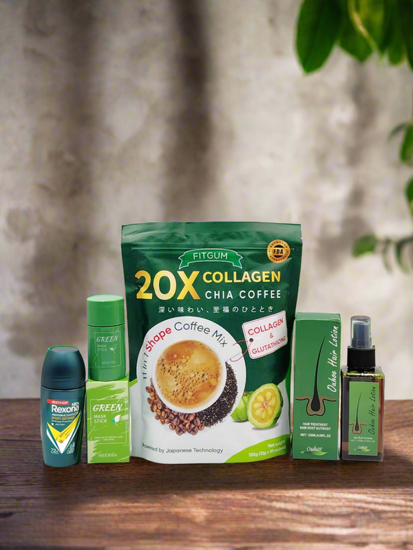 20xcollagen/Green mask/Recons/ouhoe Hair lotion