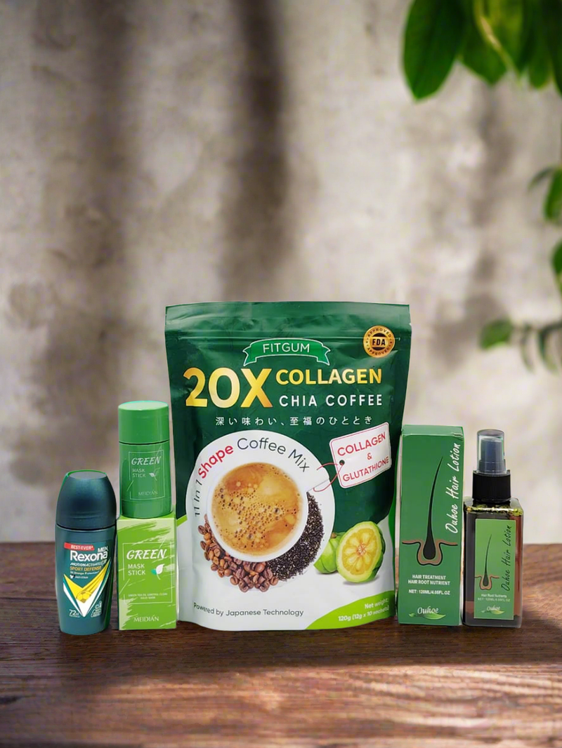 20xcollagen/Green mask/Recons/ouhoe Hair lotion