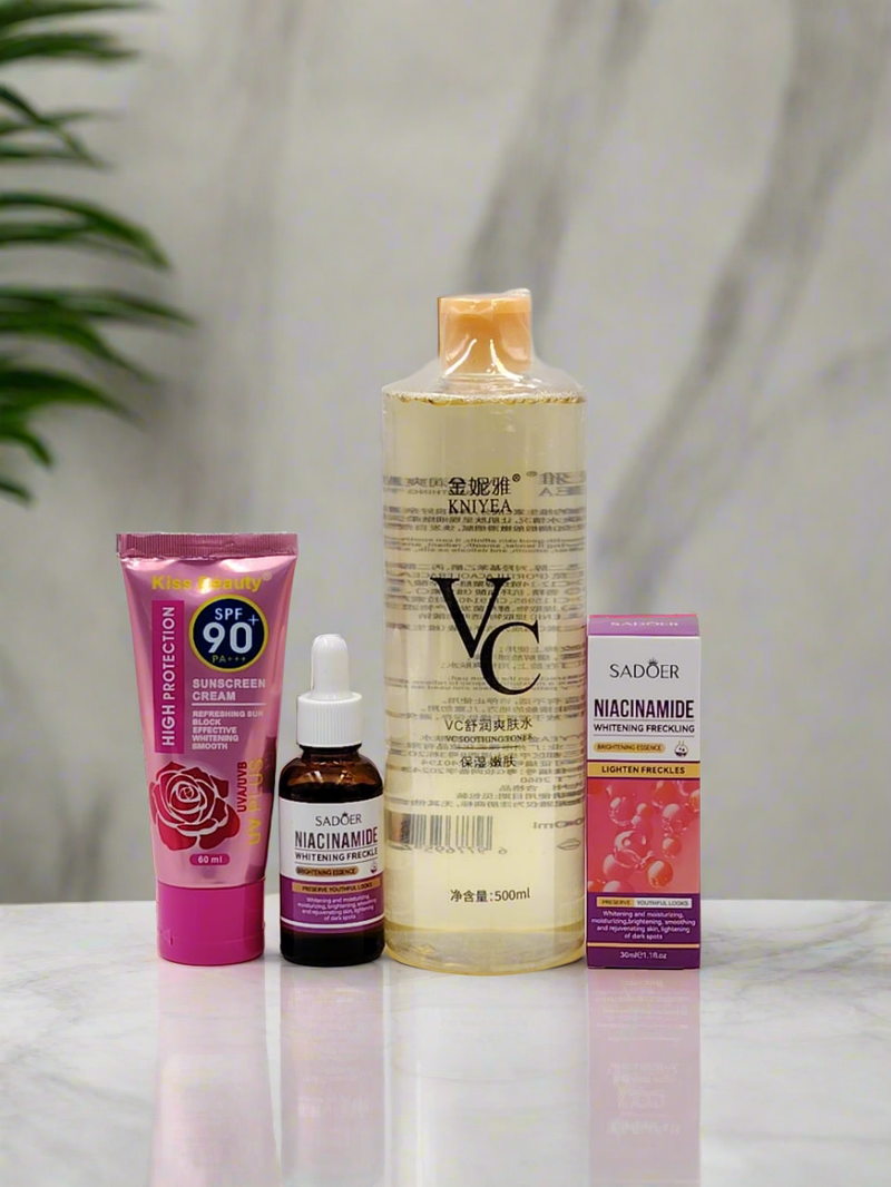 Vc toner/Niacinamide/kiss beauty sunscreen