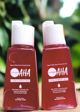 Brilliant Skin Essentials Face & Body Resurfacing AHA Serum, 2 Jars, 30ml Each