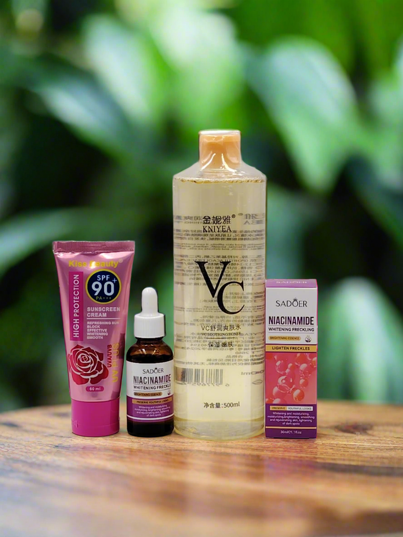 Vc toner/Niacinamide/kiss beauty sunscreen