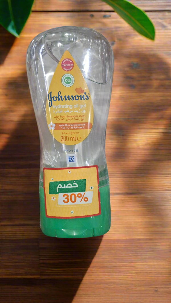 Johnson's Baby
Moisturizing Oil Gel With Fresh Floral Scent Clear 200ml