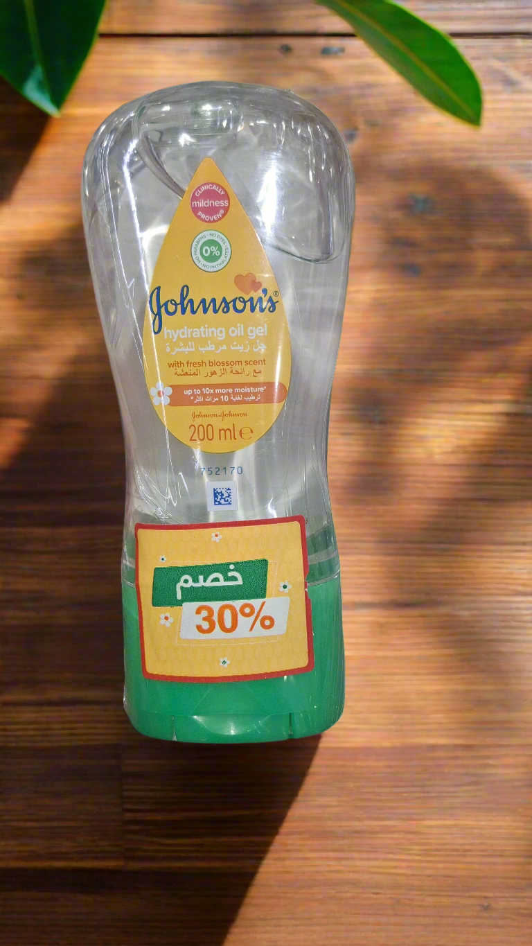 Johnson's Baby
Moisturizing Oil Gel With Fresh Floral Scent Clear 200ml