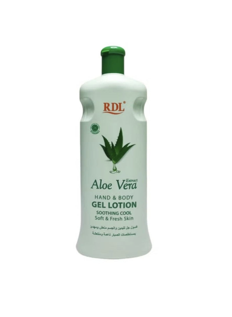 RDL
Aloe Vera Hand & Body Gel Lotion Soothing Cool Soft & Fresh Skin 600ml