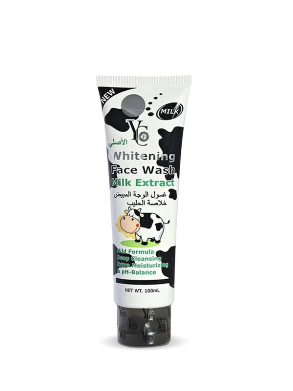 YC Whitening Face Wash with Milk Extract - 100 ml