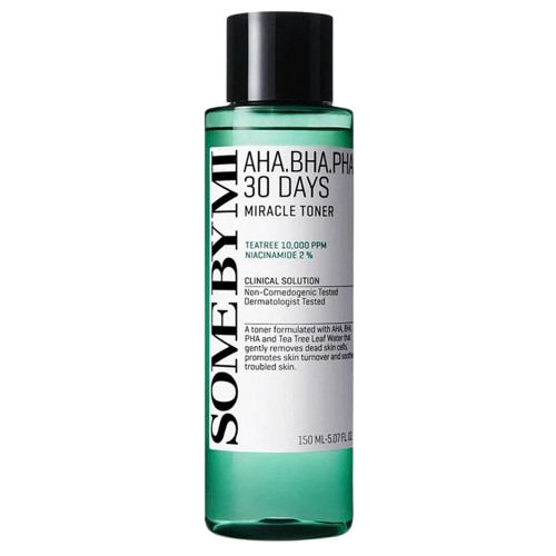SOME BY MI AHA BHA PHA 30 Days Miracle Toner – Exfoliating & Pore Care Toner