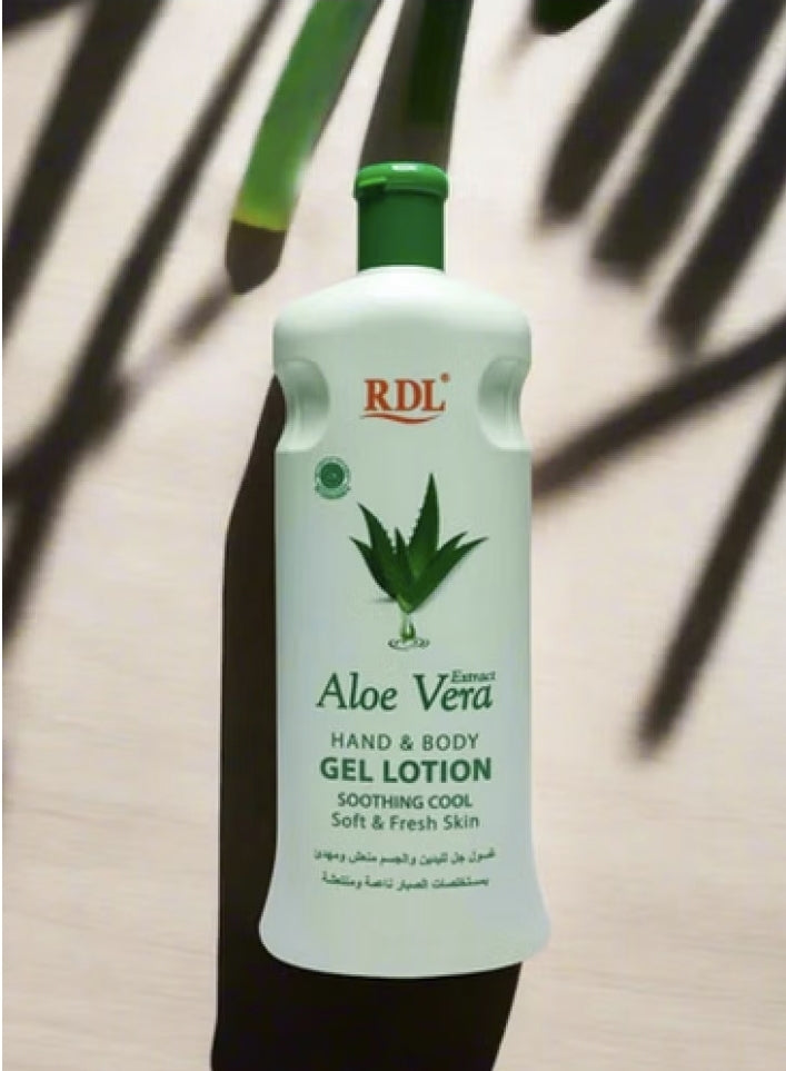 RDL
Aloe Vera Hand & Body Gel Lotion Soothing Cool Soft & Fresh Skin 600ml