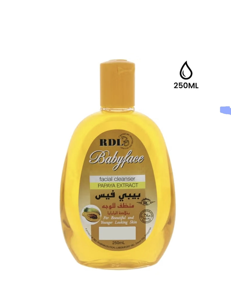 RDL
Papaya Extract Baby Facial Cleanser Yellow 250ml