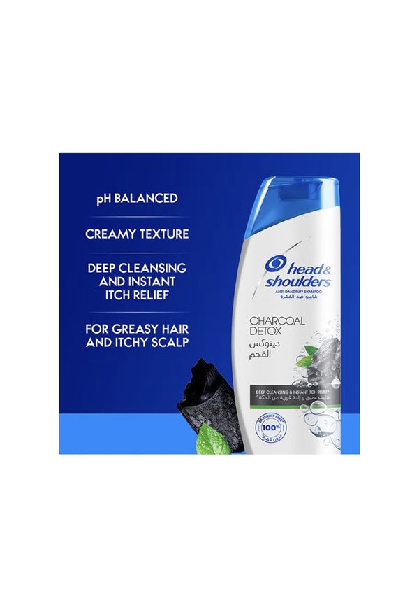 Head & Shoulders
Anti-Dandruff Charcoal Detox, 400ml