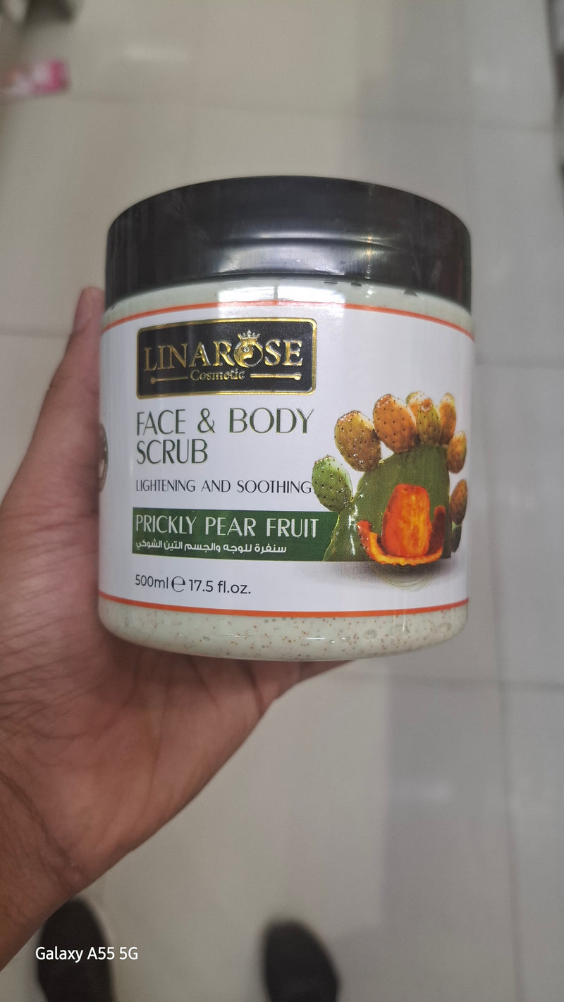 LINAROSE
Face & Body Scrub Lemon