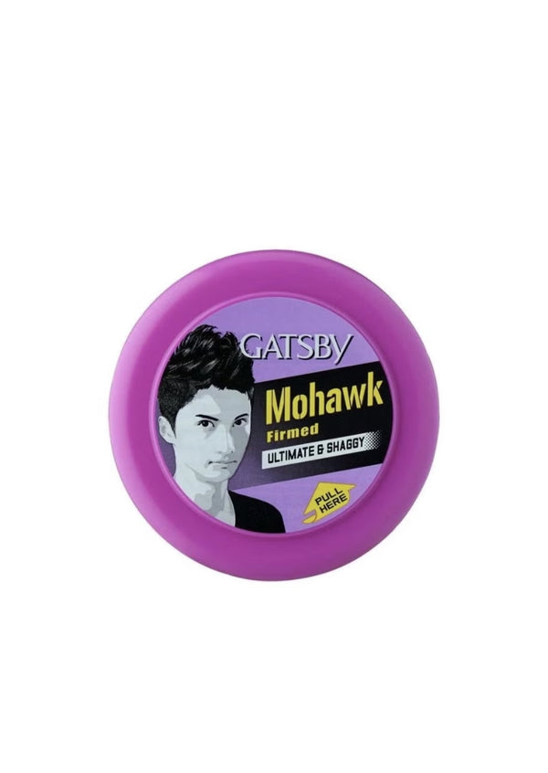 GATSBY
Gatsby Mohawk Firmed Ultimate & Shaggy Styling Wax 75 Gm