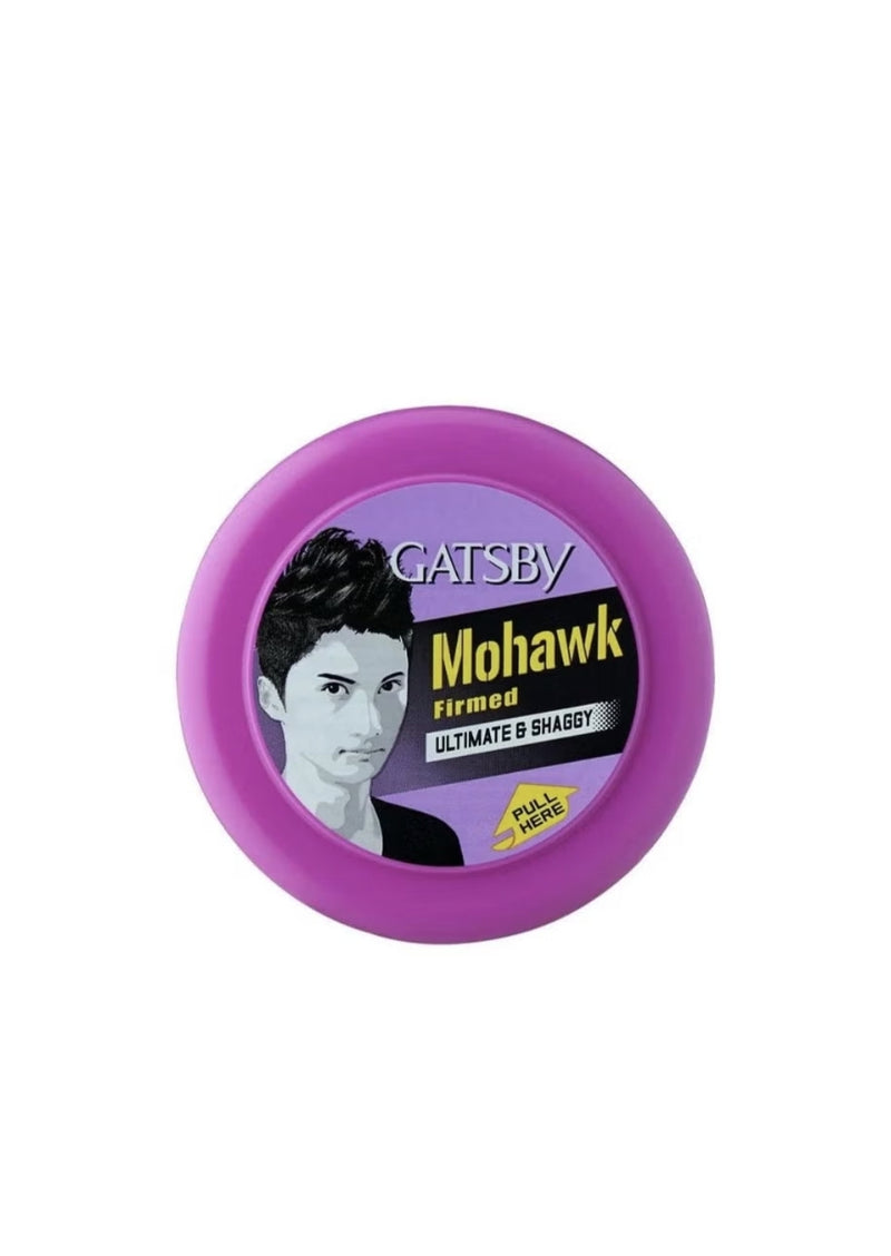 GATSBY
Gatsby Mohawk Firmed Ultimate & Shaggy Styling Wax 75 Gm