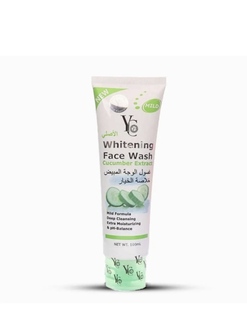 YC Whitening Face Wash with Cucumber Extract - 100ml