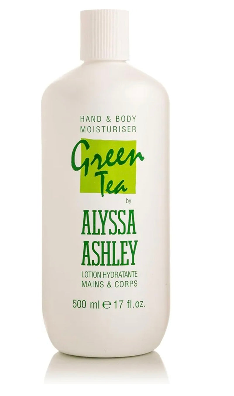 Alyssa Ashley Green Tea Hand & Body Moisturiser Lotion 500ML