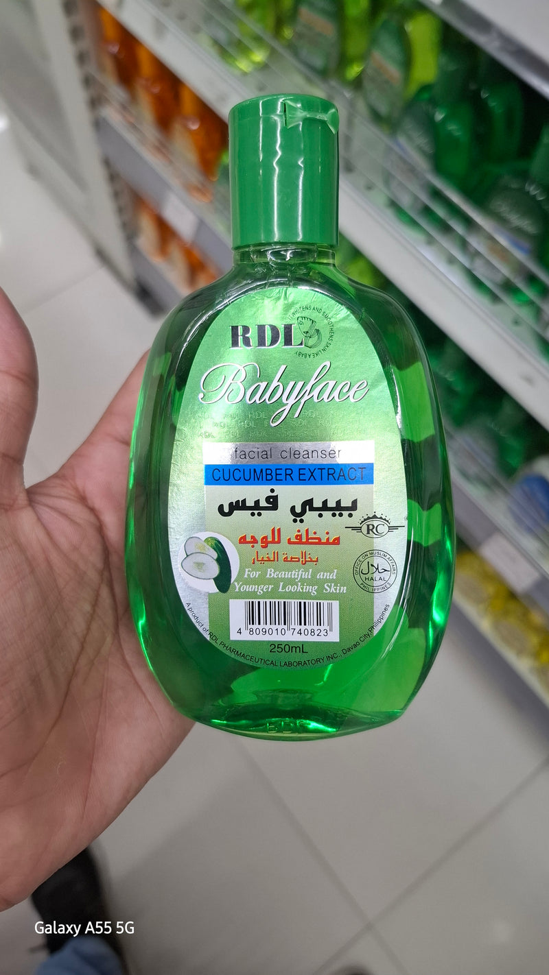 RDL
Baby Face Cucumber Extract Facial Cleanser 250ml