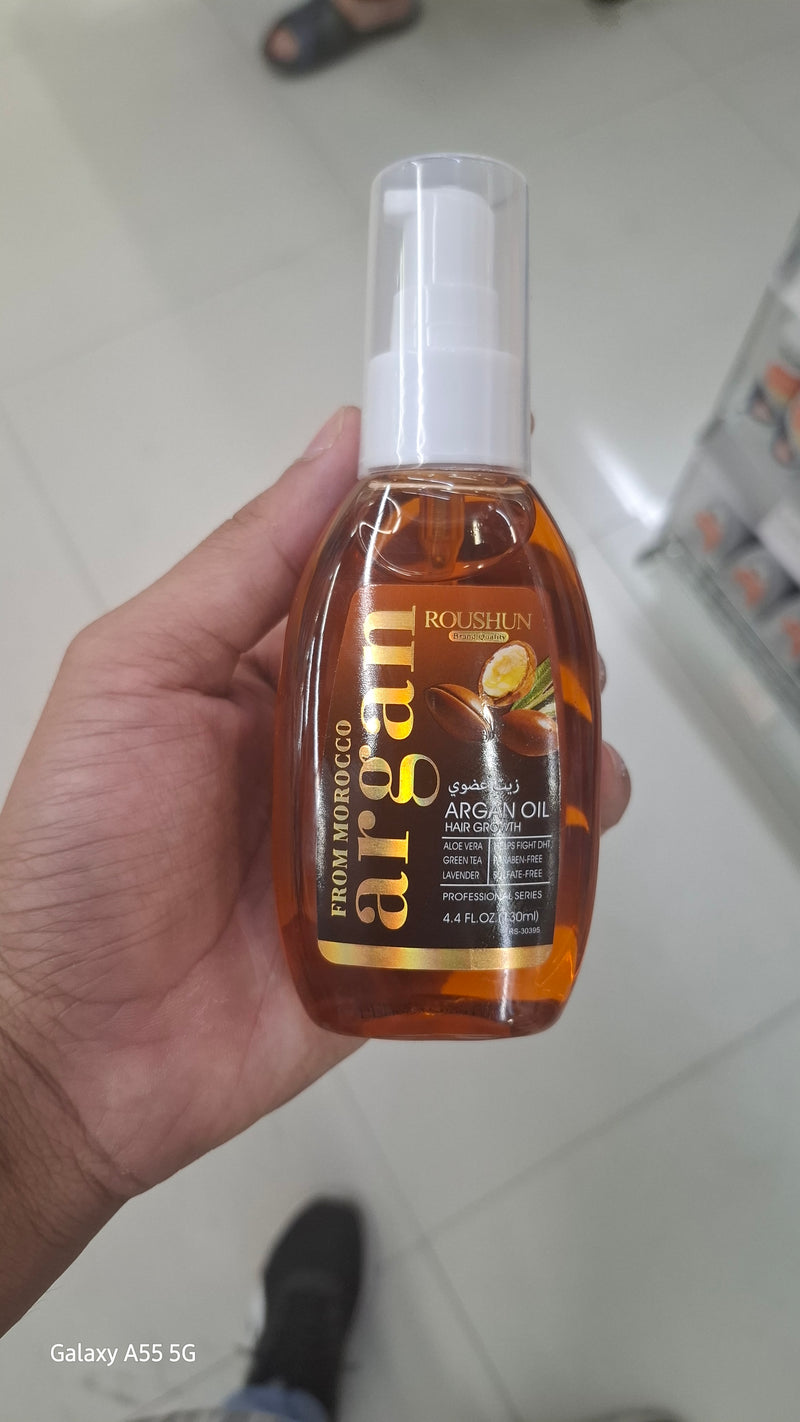 ROUSHUN
100% Pure Argan Oil Hair Growth Treatment 130ml
