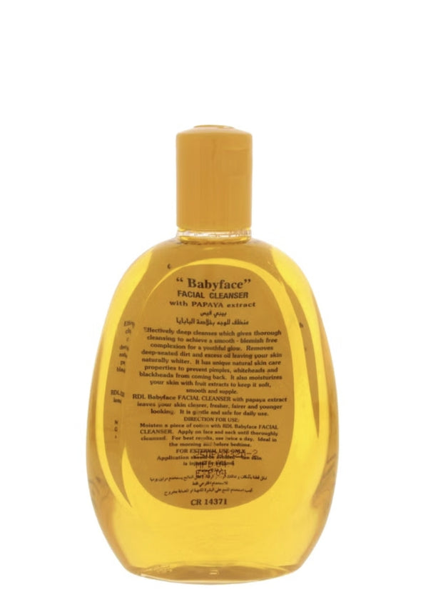 RDL
Papaya Extract Baby Facial Cleanser Yellow 250ml