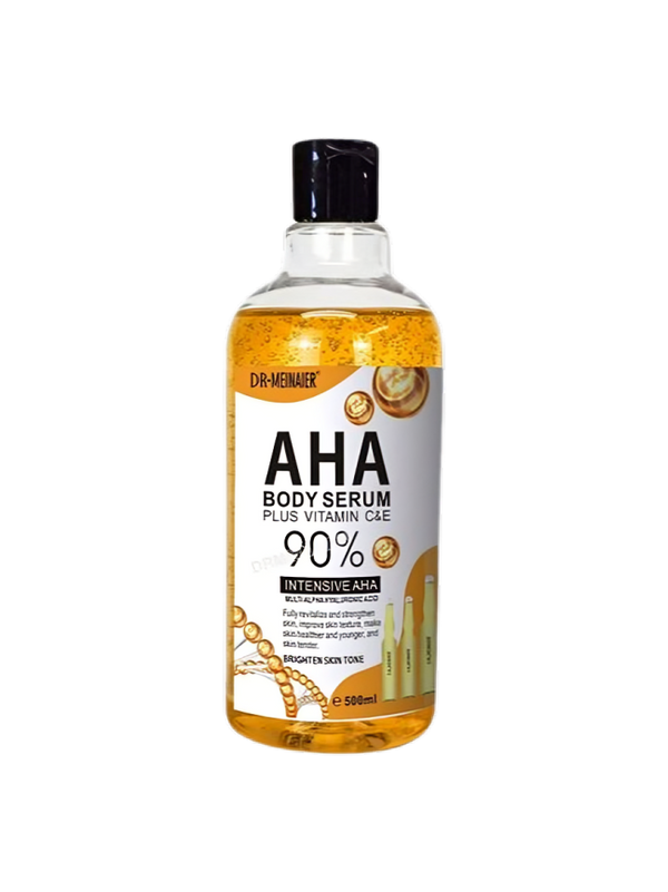 Dr. Meinaier AHA Body Serum with Vitamin C & E – 90% Intensive Formula (500ml)