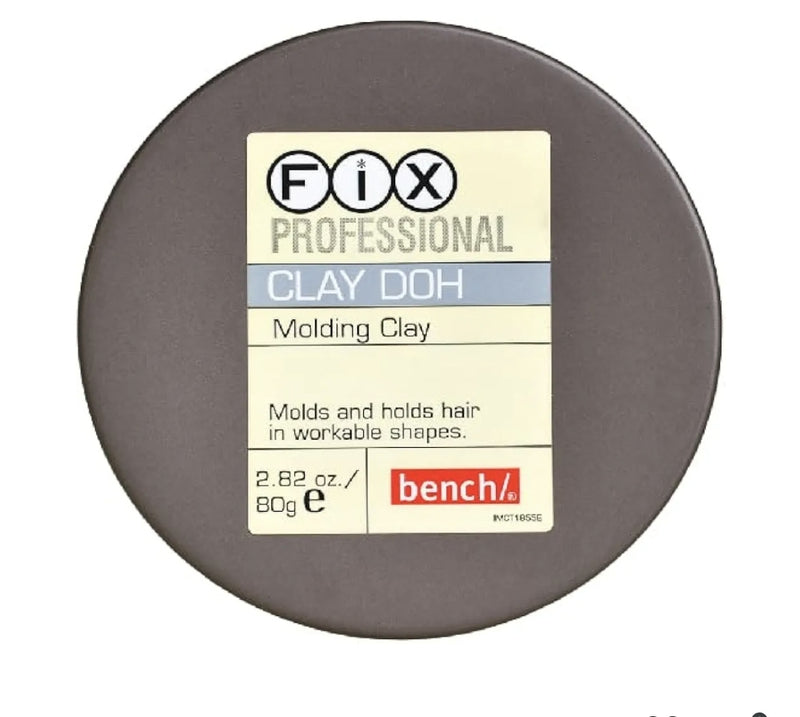 Bench Fix Hair Styling Products (Gray - Clay Doh (pack of 2))