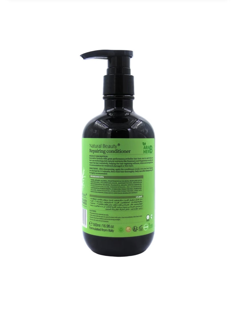 Natural Beauty
Rosemary and Mint Conditioner for Extra Soft Hair Care 500ml