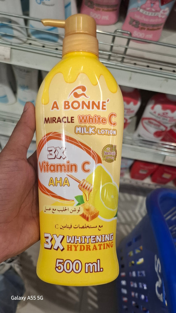 Ad
A BONNE
Miracle White C Milk Lotion 500ml