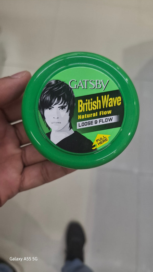 GATSBY
British Wave Natural Loose And Flow Styling Wax 75grams
