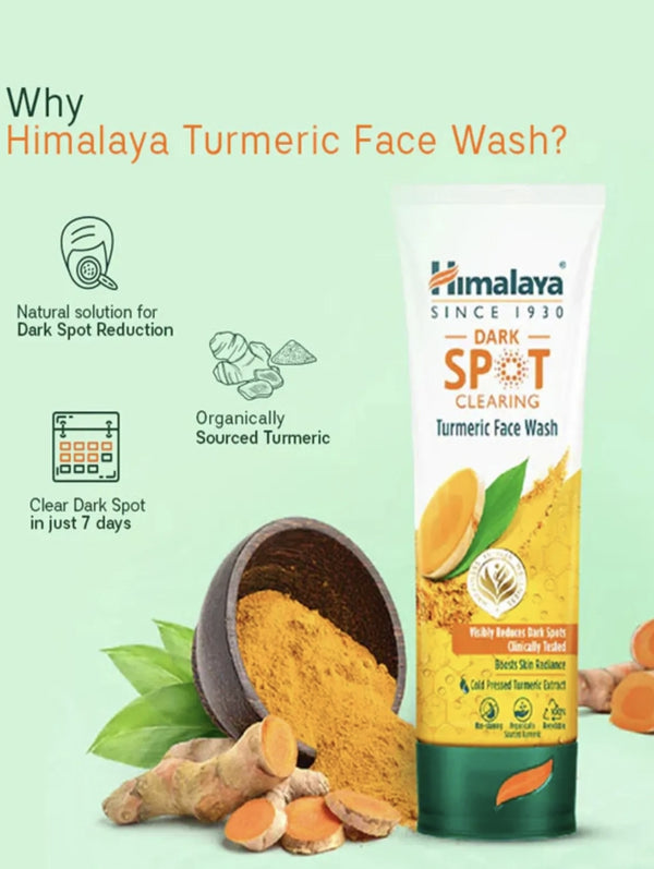 Himalaya
Himalaya Turmeric Dark Spot Clear Face Wash 100ml