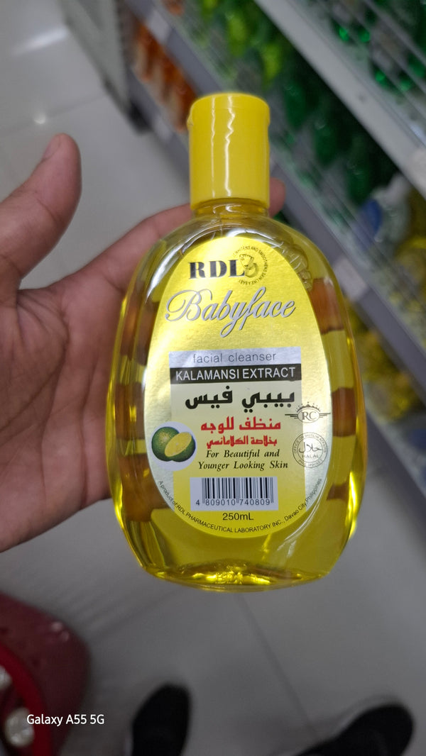 RDL
Kalamansi Extract Baby Facial Cleanser Yellow 250ml