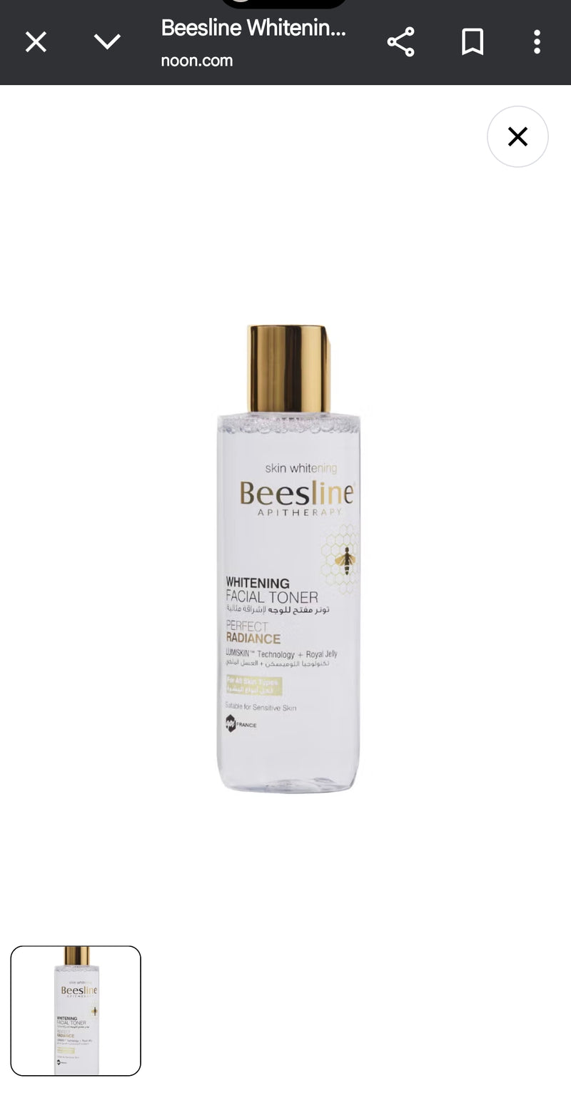 Beesline
Whitening Facial Toner 200m