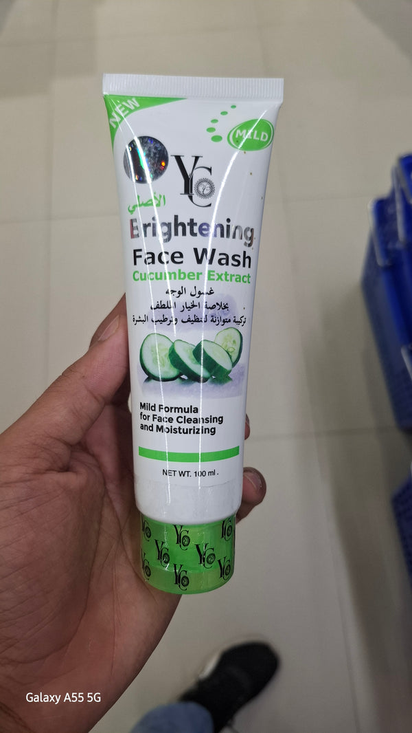 YC Whitening Face Wash with Cucumber Extract - 100ml