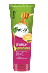 Vatika Naturals Repair & Restore Oil Replacement 300 ml | Honey & Egg | Non-Sticky & Non-Greasy | For Damaged & Dull Hair