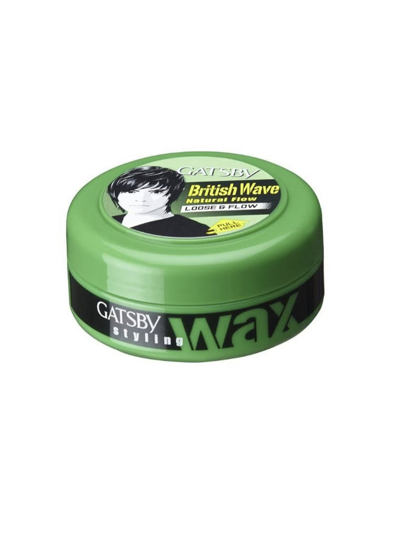 GATSBY
British Wave Natural Loose And Flow Styling Wax 75grams