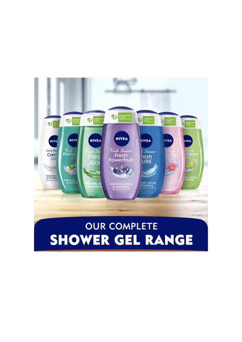 Nivea
Fresh Powerfruit Shower Gel Wild Berry Scent 250ml