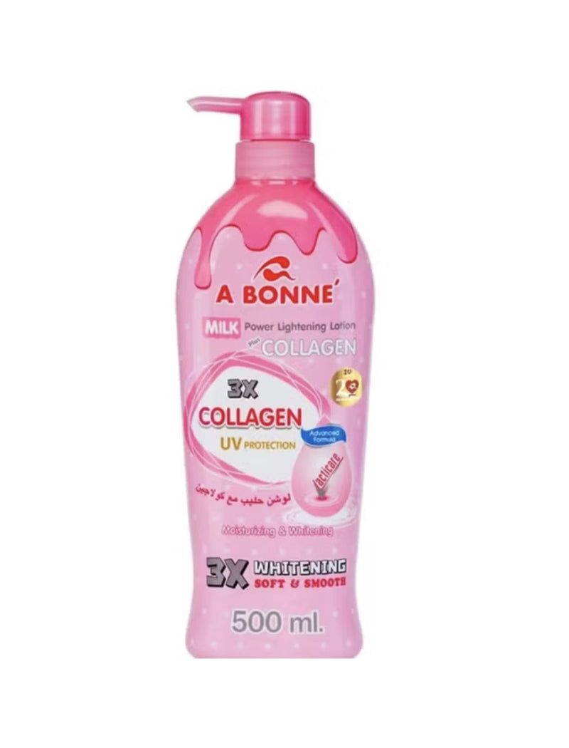 A BONNE
A Bonne Miracle Milk Power Lightenning Collagen Lotion 500ml Smooth Soft Skin