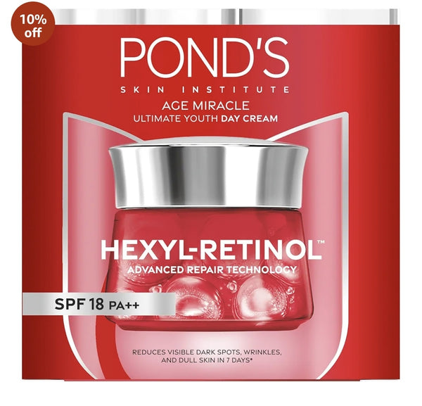 Pond's Age Miracle Day Cream Wrinkle Corrector, 50ml