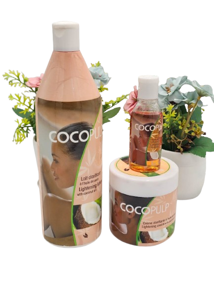 Cocopulp Set (Lotion 500ml + Cream 500ml Total Cream & Lotion 500ml by Kocoplub