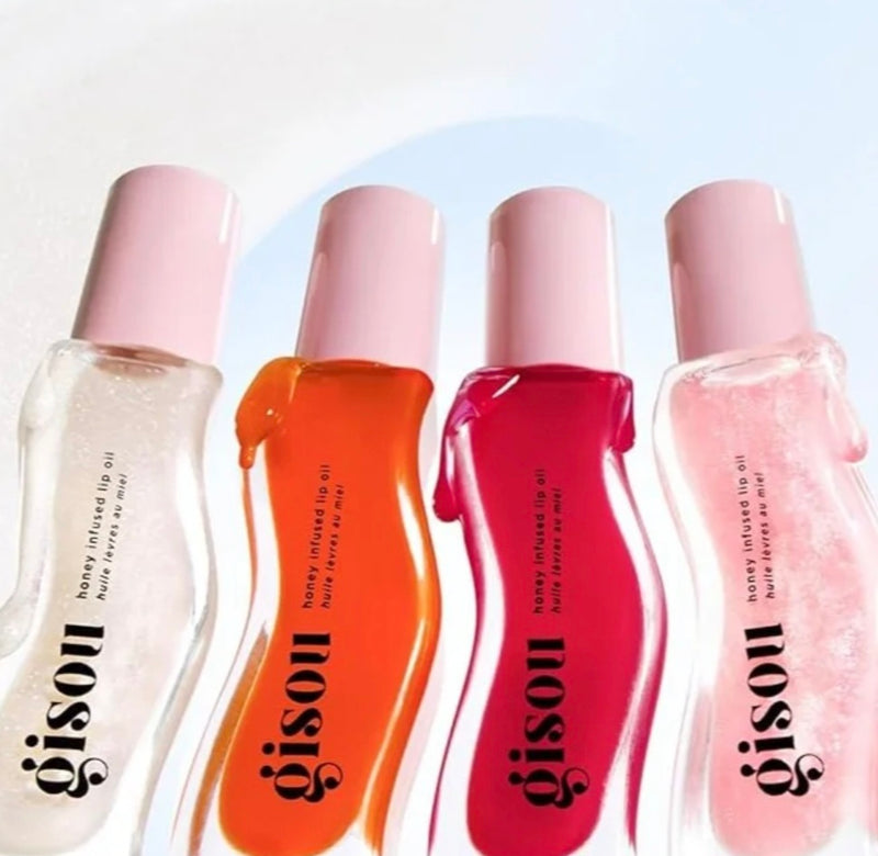 Gisou Honey Infused Lip Oil, Coconut Frost, 8ml