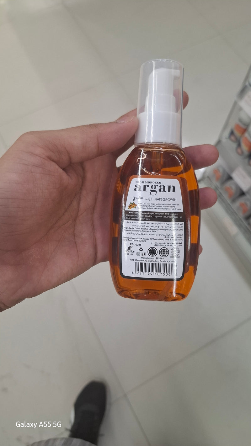 ROUSHUN
100% Pure Argan Oil Hair Growth Treatment 130ml