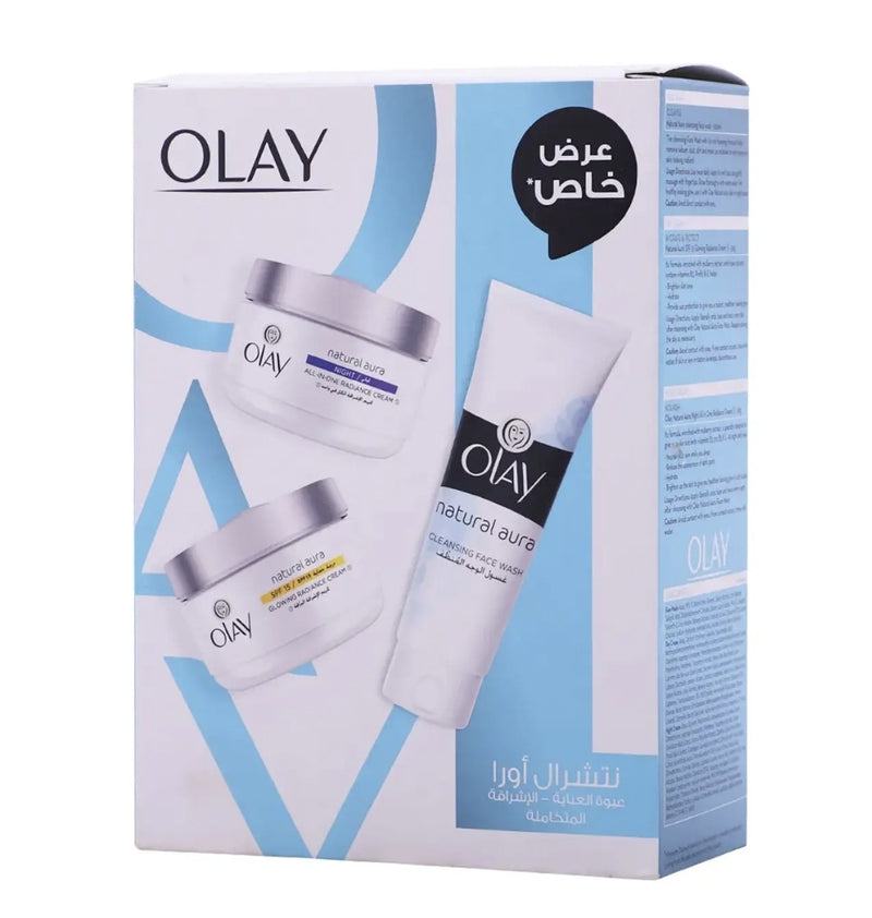 Olay Natural Aura Regimen Pack