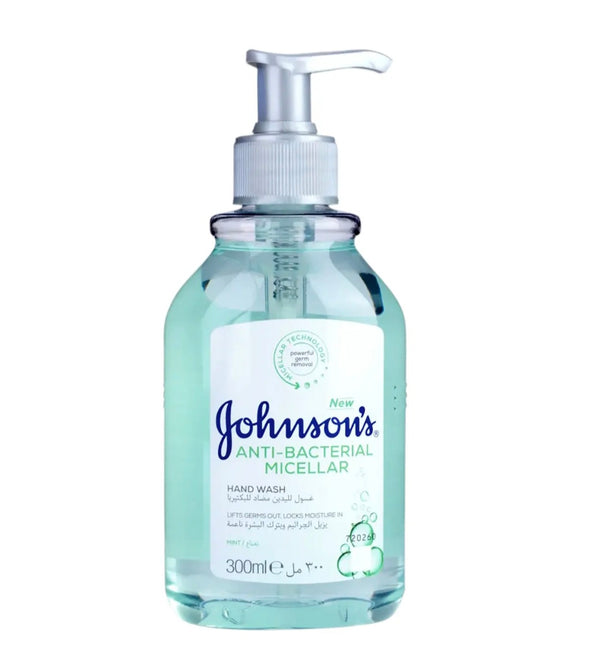 Johnson's Hand Wash Anti-Bactrial Micellar Mint 300 ml